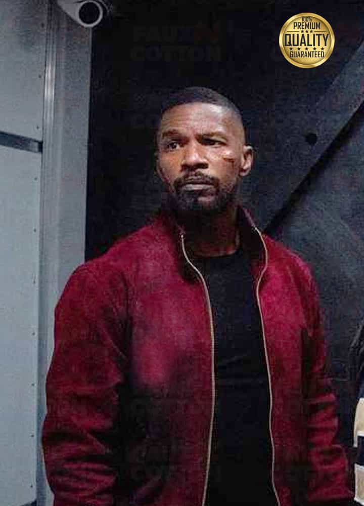 Jamie Foxx Project Power Red Jacket